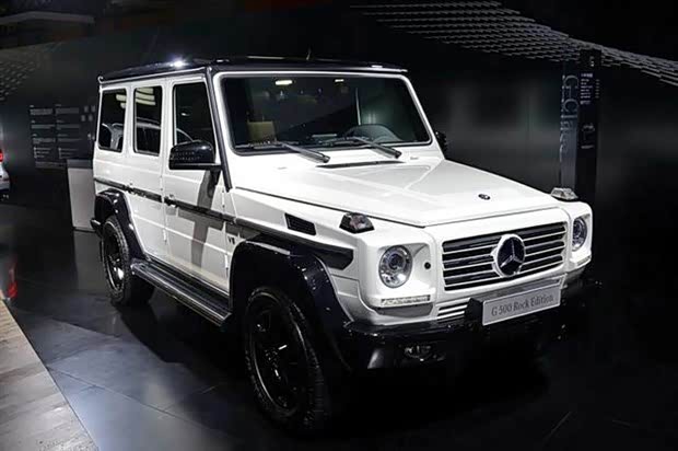 【奔驰G500 Rock Edition发布 黑白配色设计_深圳中升之星新闻】-汽车之家