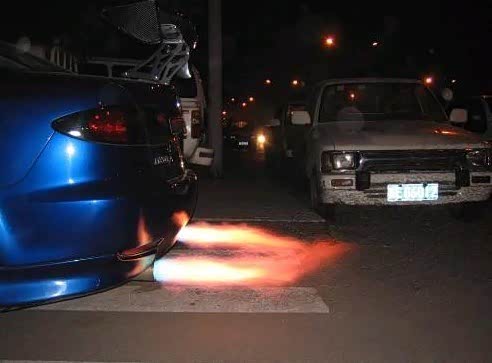 【汽车排气管喷火是怎么回事_郴州腾龙新闻】-汽车之家