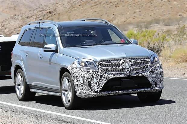 【小改款奔驰GL谍照曝光_浙江鹏龙之奔新闻】