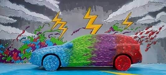 【图】艺术志-车体艺术Volvo Art Session