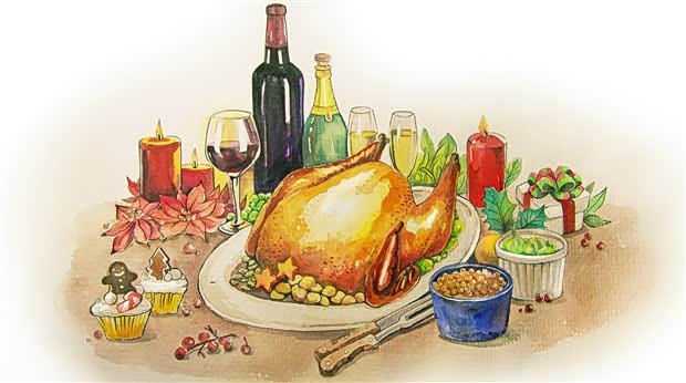 【图】给 圣诞大餐 加杯酒 著名美食评论家 小宽