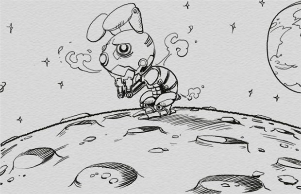 奔驰-cla星际漂流 拯救月球车玉兔