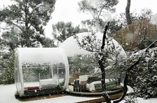 【法国气泡酒店里 最生态的住宿方式_贵港中麒