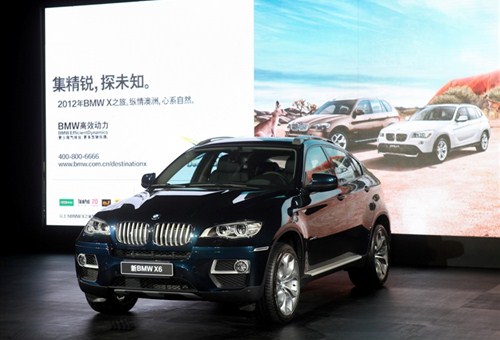 【BMW X之旅正式启动 新BMW X6中国上市_