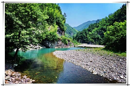 【避暑胜地 -浙东小九寨 天台小溪坑_上海格林