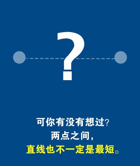 两点一线之间的距离真的最短吗