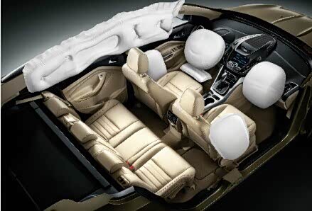 【翼虎全系标配5个安全气囊提供全方位的安全