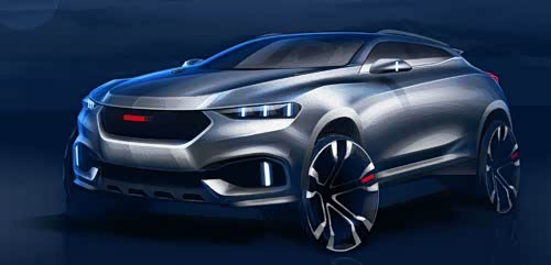 【图】哈弗酷派设计图曝光 动感十足 引爆眼球