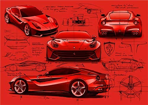 【法拉利F12berlinetta天津店内预赏_天津利骏