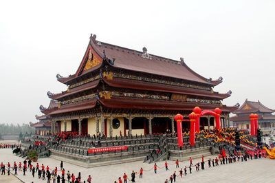 驻马店汝南县南海禅寺 亚洲最大的禅寺