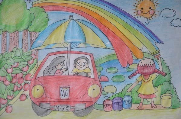 感恩母亲节我和mg的幸福生活之童年画展