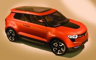 双龙小型suv tivoli官图 明年年中上市