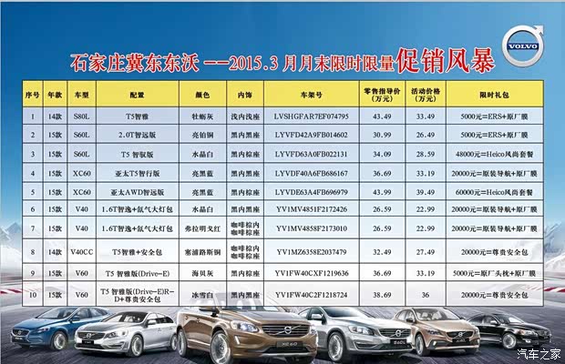 冀东东沃2015.3月末限时促销风暴来袭广告