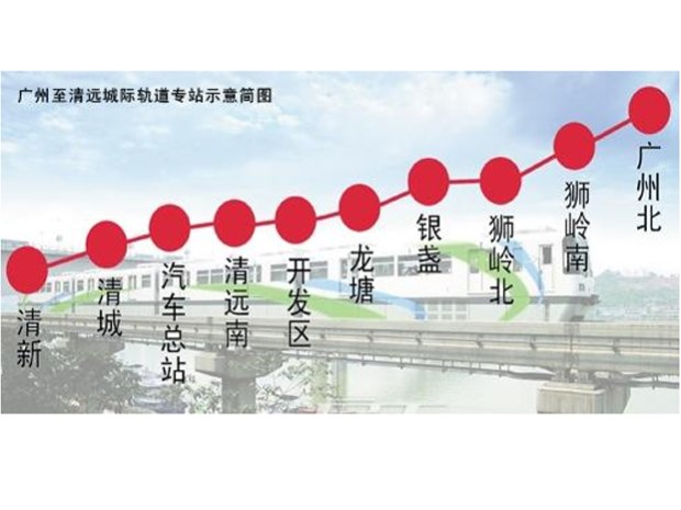 【2016年广清城轨正式开通!清远到广州25分钟