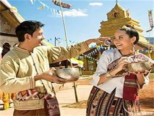 【泰国The Songkran Festival又称泼水节_海南