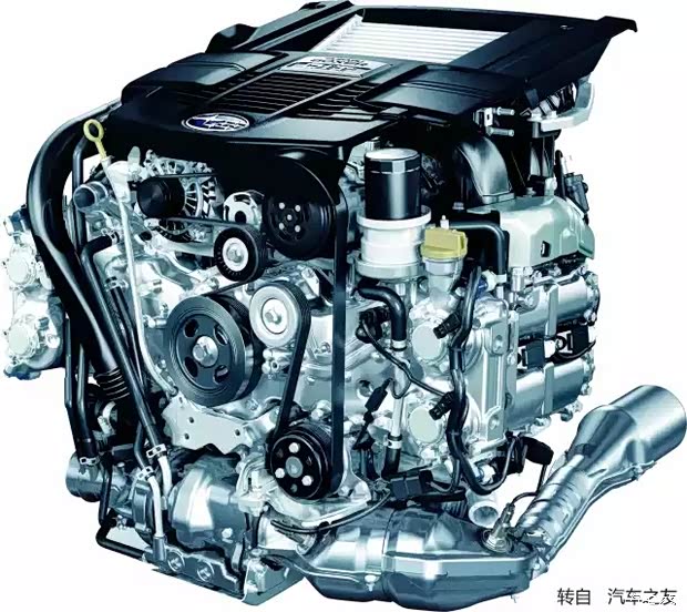 【无对称不任性斯巴鲁汽车水平对置发动机_长