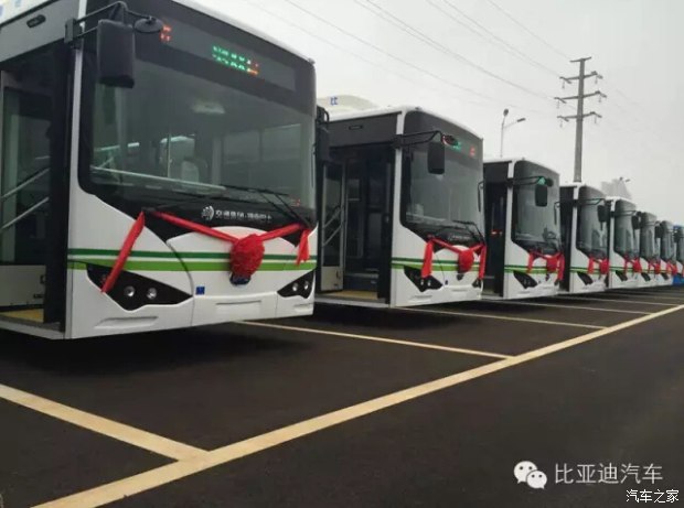 【比亚迪打造全球最大规模纯电动公交车队_赣