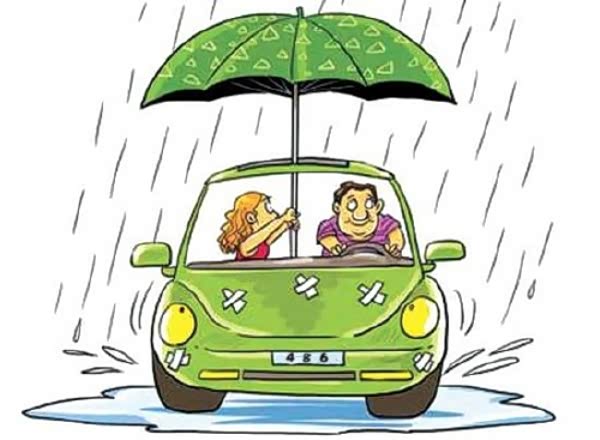【狂风暴雨来了 雨天如何防止车辆进水_广西长