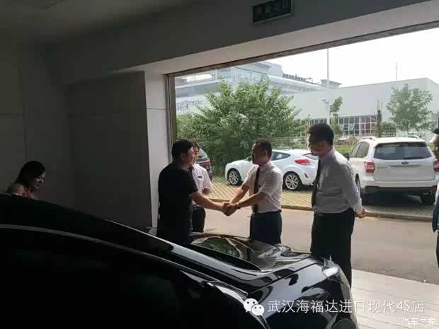 【图】海福达进口现代荣耀交付首台2.0T格锐!