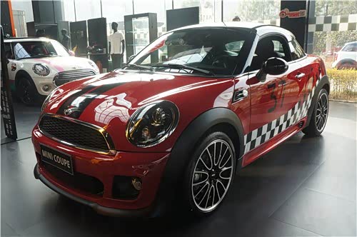 "mini cooper coupe运动版"只此一辆
