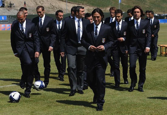【图】史上最帅气的足球队!意大利国家队
