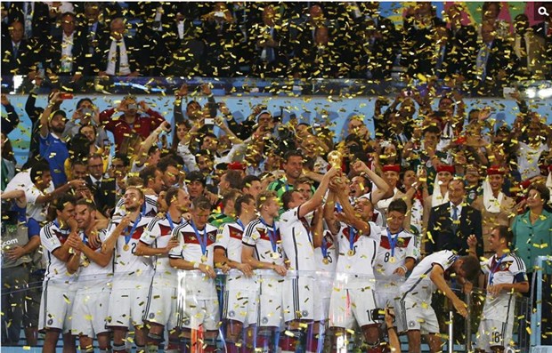 【图】2014巴西世界杯拉下帷幕 德国问鼎冠军