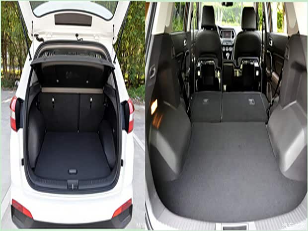 传祺gs4后排可完全放平,储物空间高达1410l