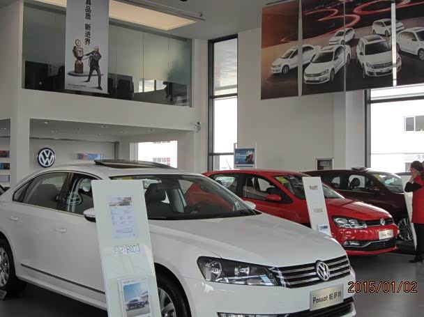 新车展示区