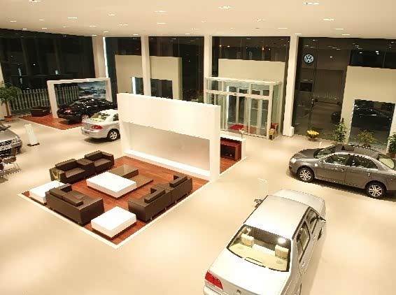 新车展示区