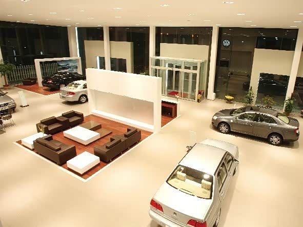 新车展示区